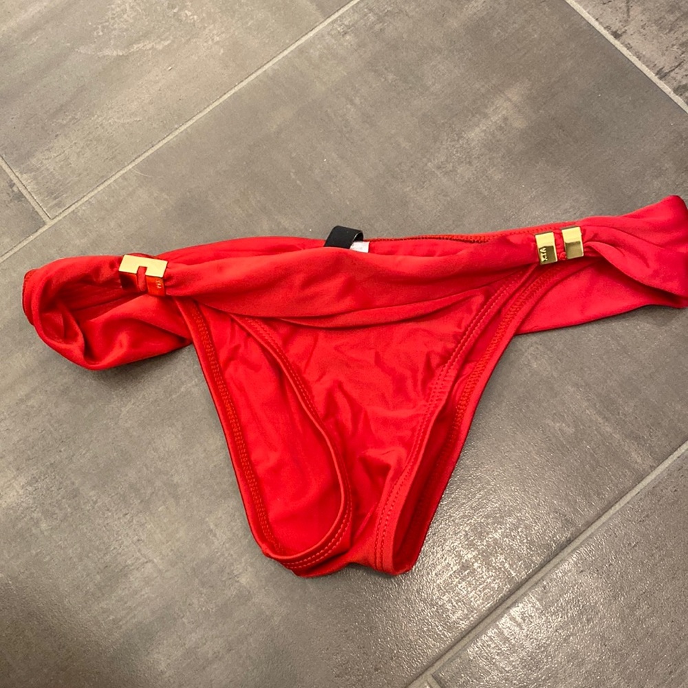 Red Vix bikini bottom.